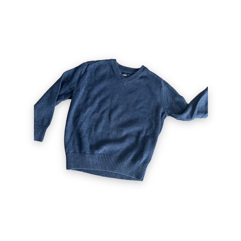 Gap Boys Navy v neck sweater